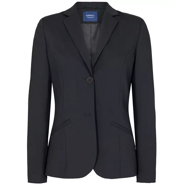 Sunwill Traveller Bistretch Regular fit women's blazer, Navy, large image number 0