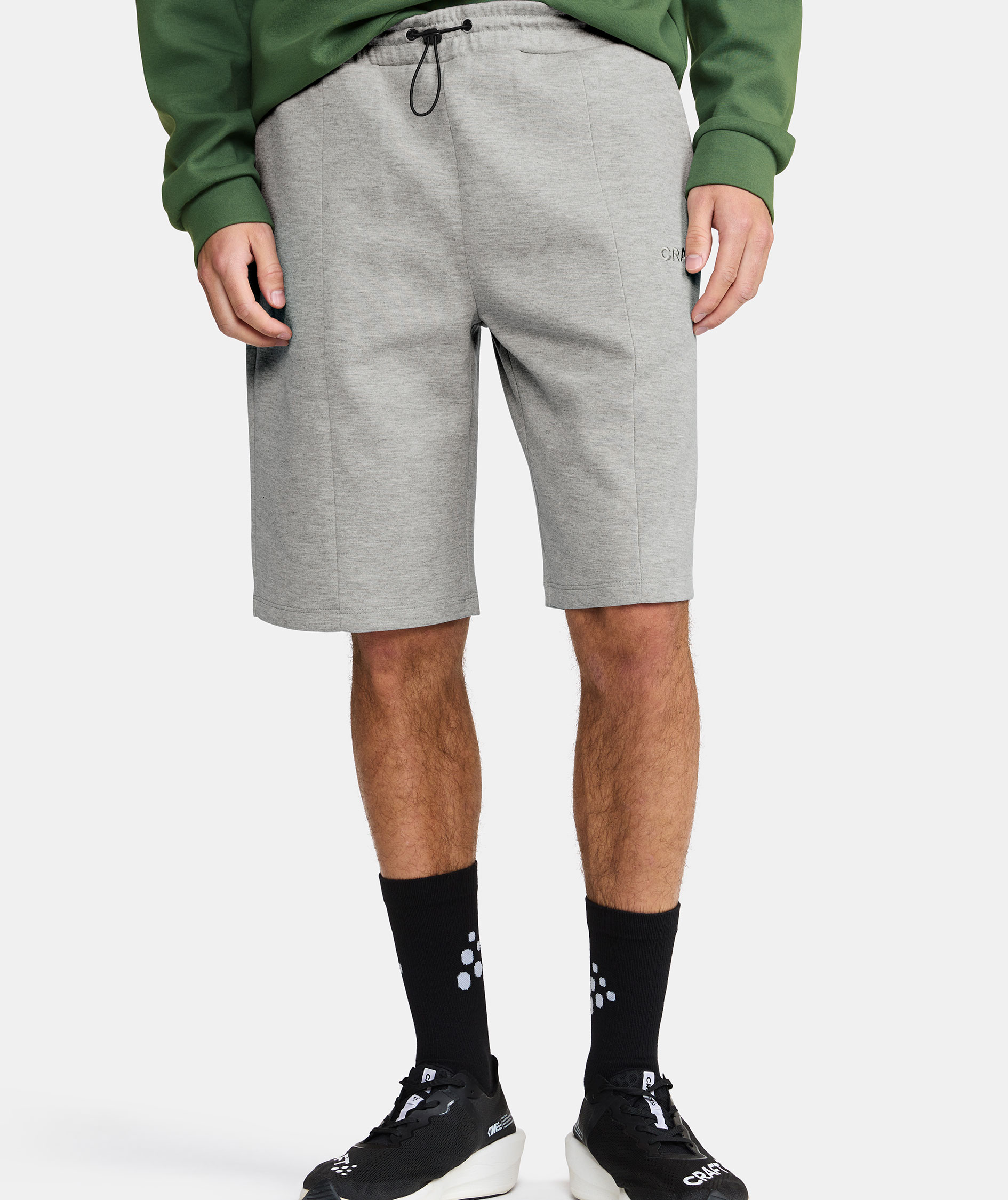 Craft ADV Join sweatshorts, Grey melange, large image number 3