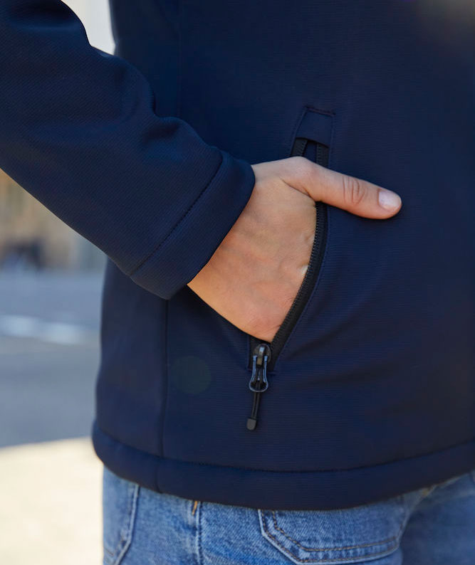 Clique Gef&uuml;ttert Damen Softshelljacke, Dark navy, large image number 5