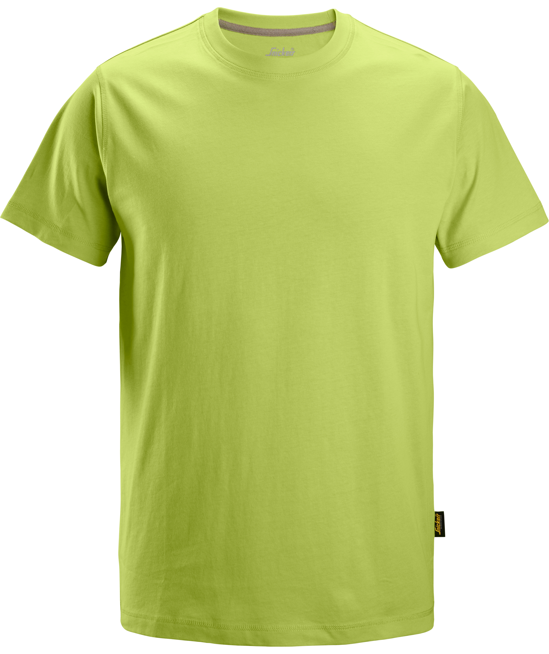 Snickers T-shirt 2502, Lime, Lime, swatch