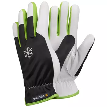 Tegera 235 winter work gloves, Green/Black/White