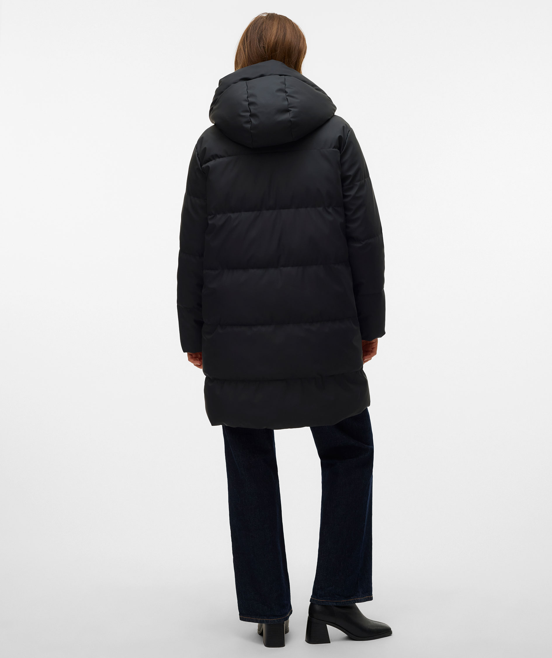 Vero Moda VMGRETAKYLIE coated quilted jacket, Black, large image number 2