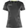 Craft Premier Solid Jersey dame T-skjorte, Asphalt, Asphalt, swatch