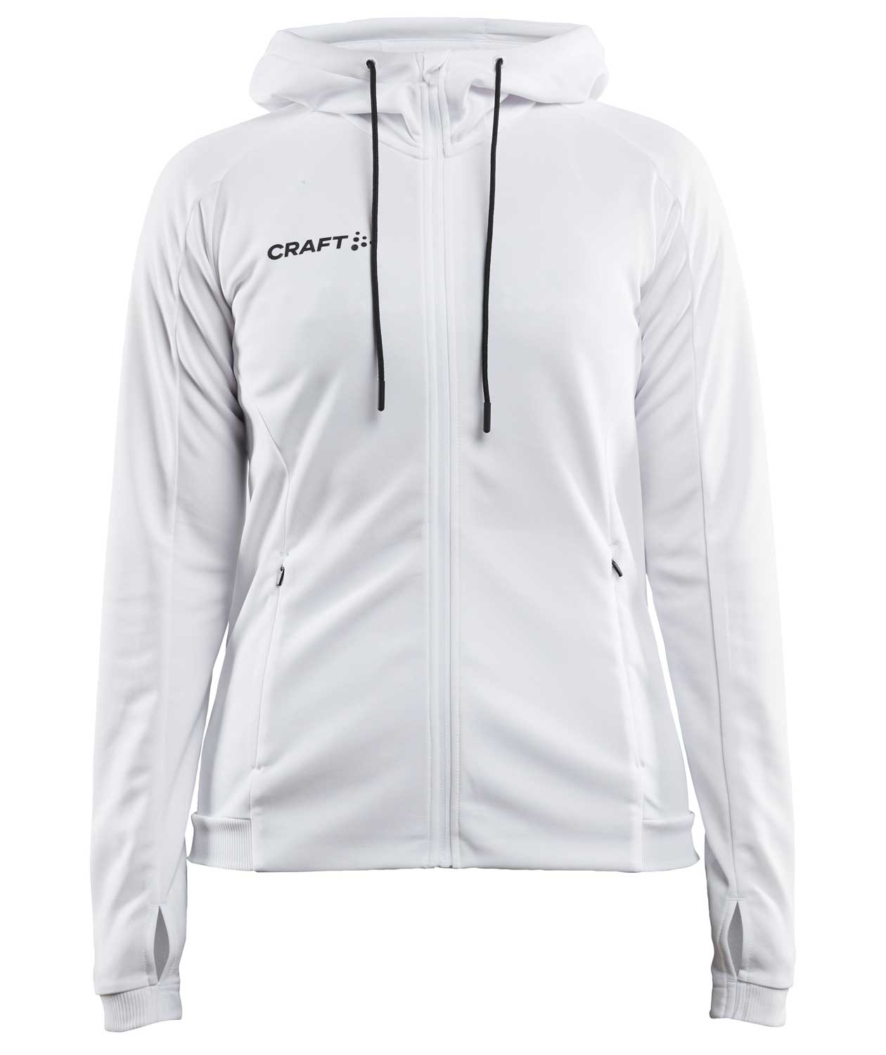 Craft Evolve dame h&aelig;ttetr&oslash;je, Hvid, Hvid, swatch