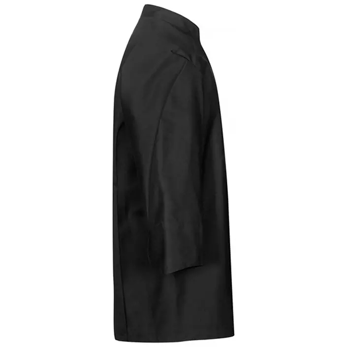 Segers 1501 3/4 sleeved chefs shirt, Black, large image number 2