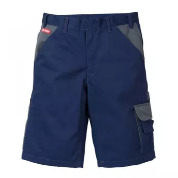 Fristads Kansas Icon work shorts, Marine Blue/Grey