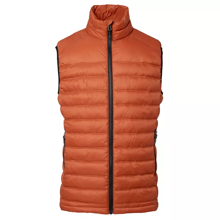 South West Alve quiltet vest, Dark-orange, large image number 0