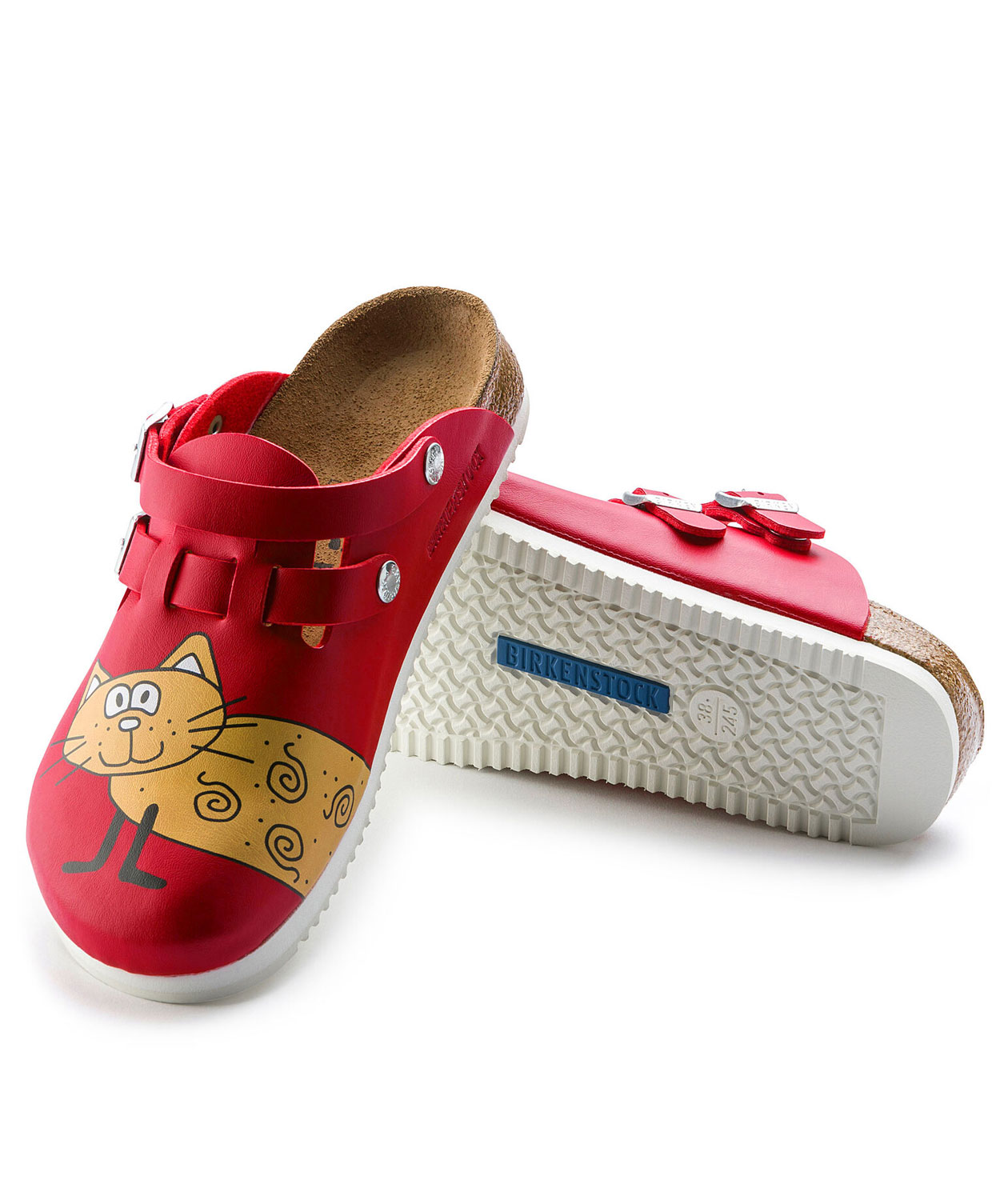 Birkenstock Kay SL Narrow Fit women's sandals, Red, large image number 2