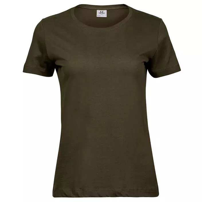 Tee Jays Sof dame T-skjorte, Oliven, large image number 0