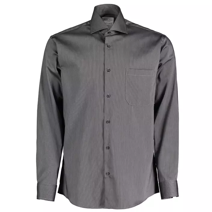 Seven Seas Fine Twill California modern fit skjorte, Mørkegrå, large image number 0