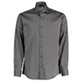 Seven Seas Fine Twill California modern fit skjorte, Mørkegrå