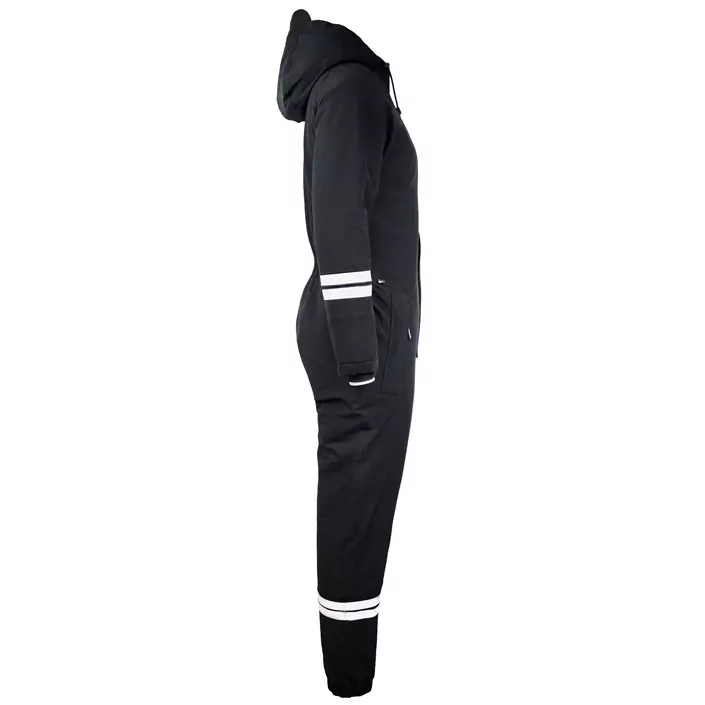 Lyngsøe dame vinter jumpsuit full stretch, Sort, large image number 3