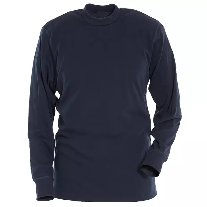 Tranemo T-shirt with long sleeves, Marine Blue, large image number 0