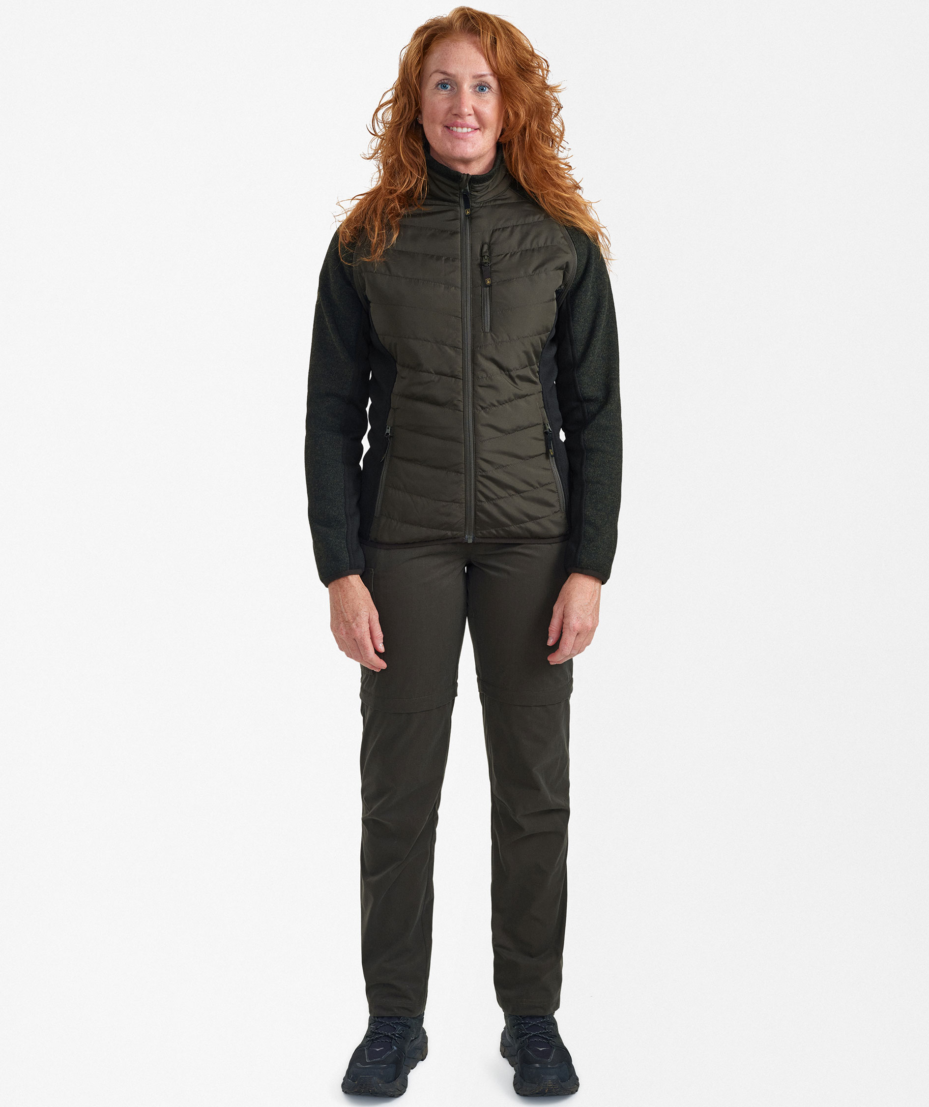 Deerhunter Moor women's zip-off hybrid jacket, Timber, large image number 5