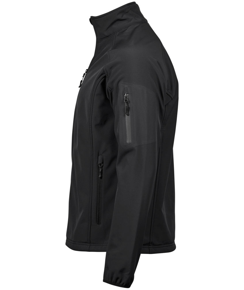Tee Jays lightweight softshell jacket, Black, large image number 2