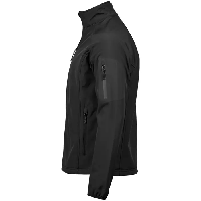 Tee Jays lightweight softshell jacket, Black, large image number 2