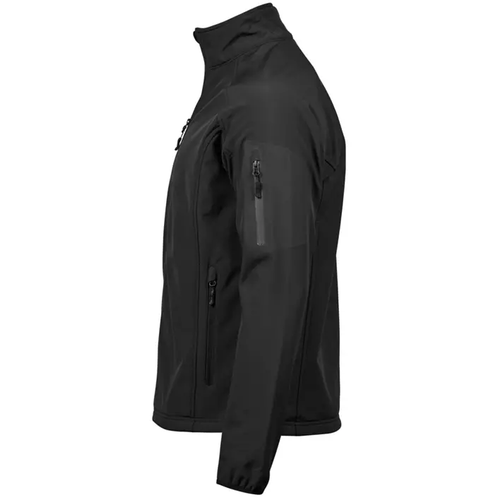 Tee Jays lightweight softshell jacket, Black, large image number 2
