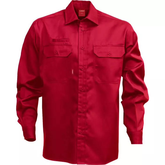 Kansas arbeidsskjorte, Rød, large image number 0