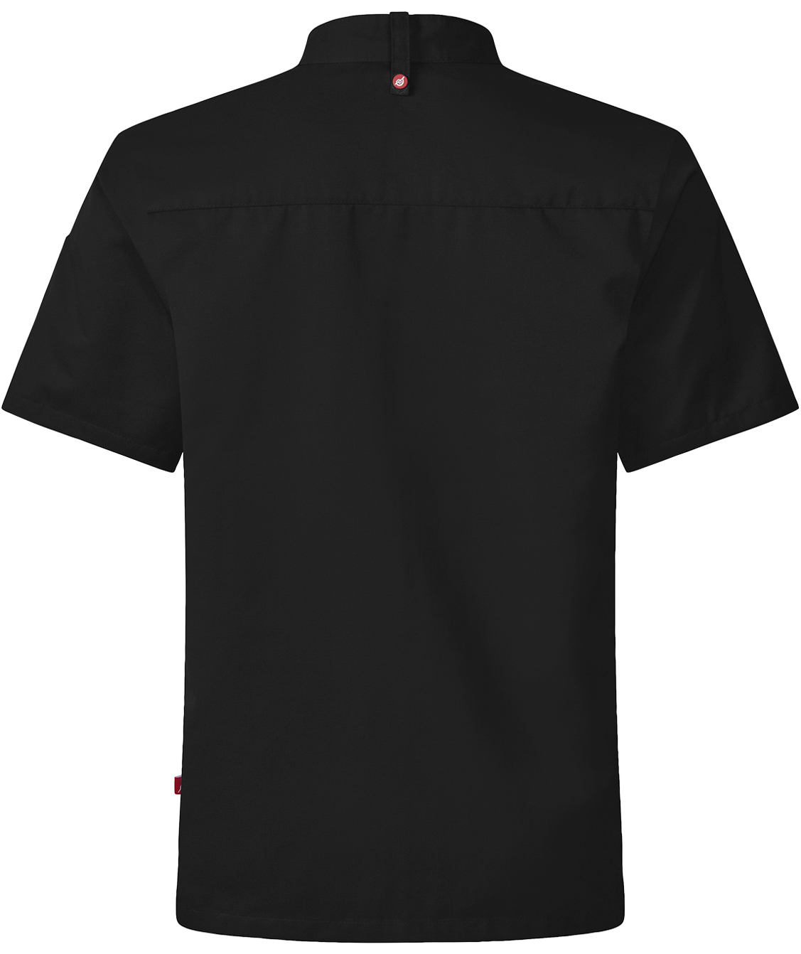 Segers 1097 short-sleeved chefs shirt, Black, large image number 2