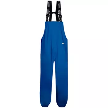 Lyngsøe PU Rain bib and brace trousers LR1455, Royal Blue