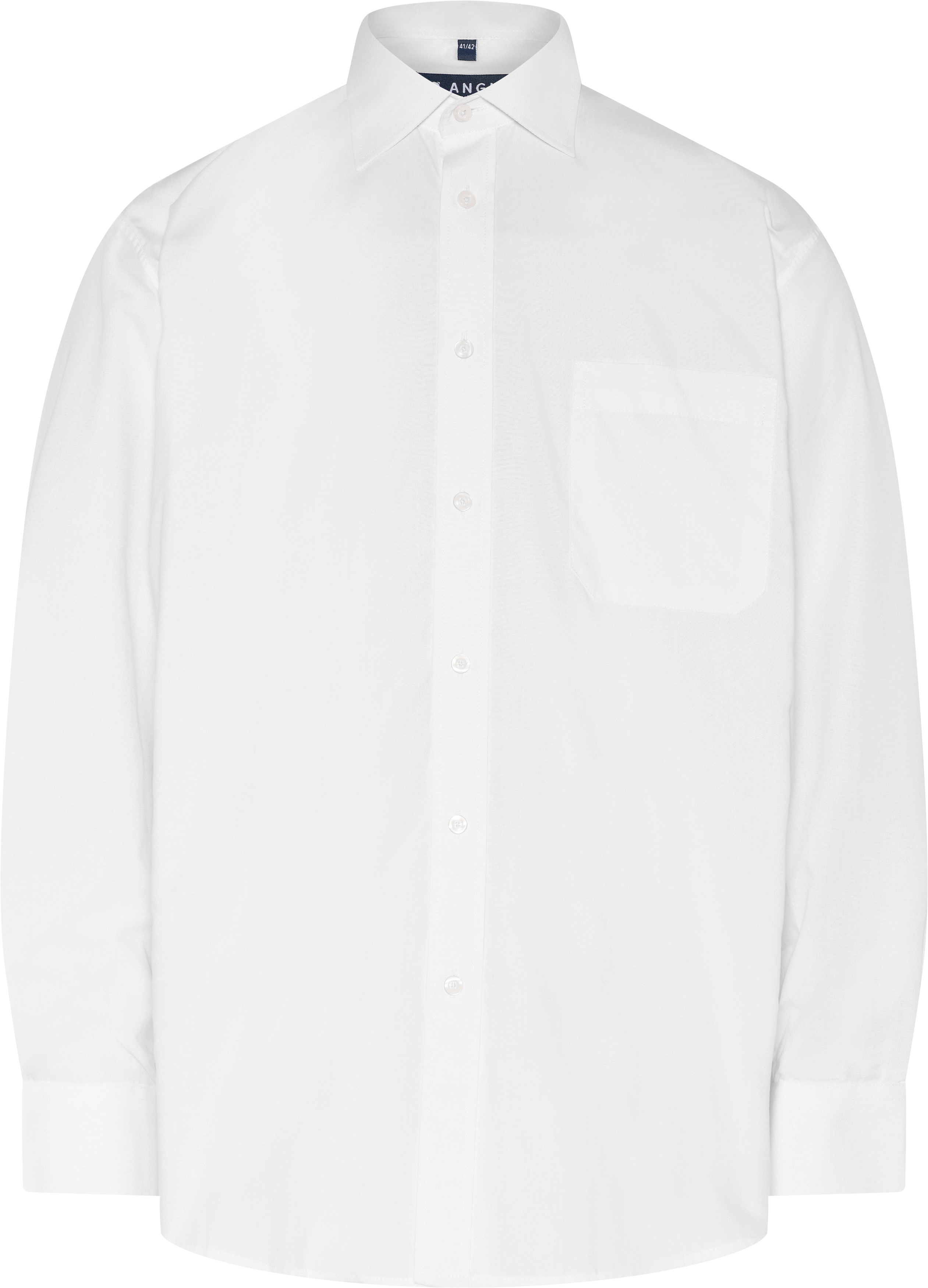 Angli Business Blend Classic+ fit skjorta, Vit
