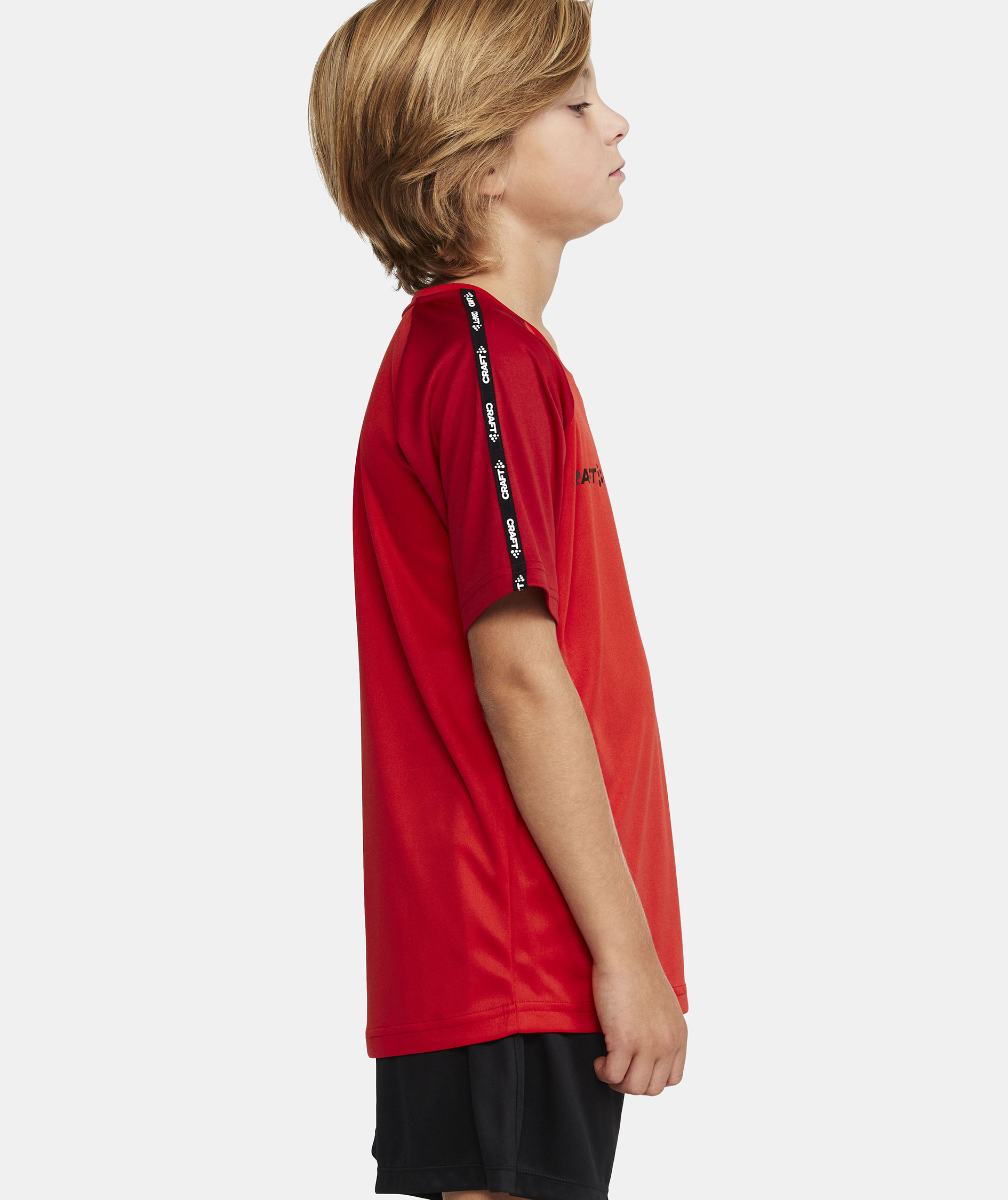 Craft Squad 2.0 Contrast T-shirt for kids, Bright Red-Express, large image number 6