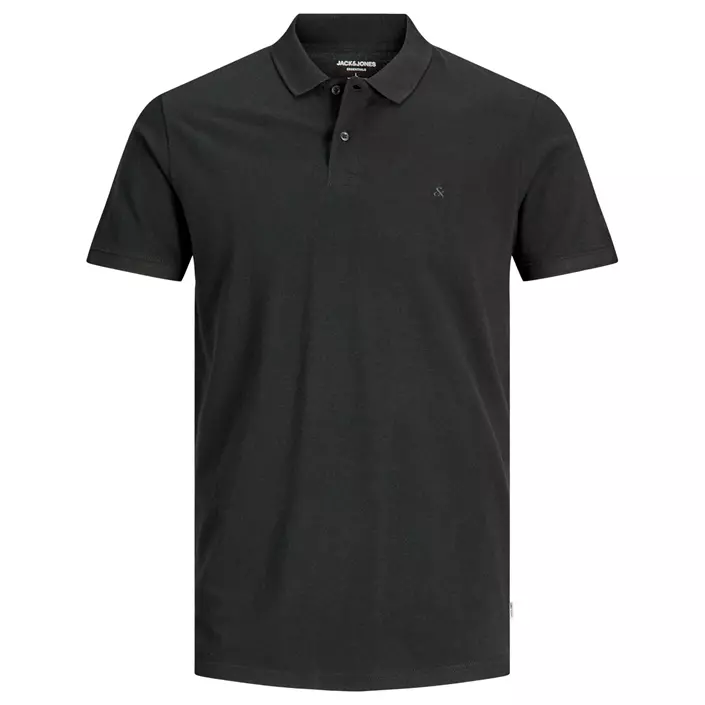 Jack & Jones JJEBASIC polo shirt, Black, large image number 0