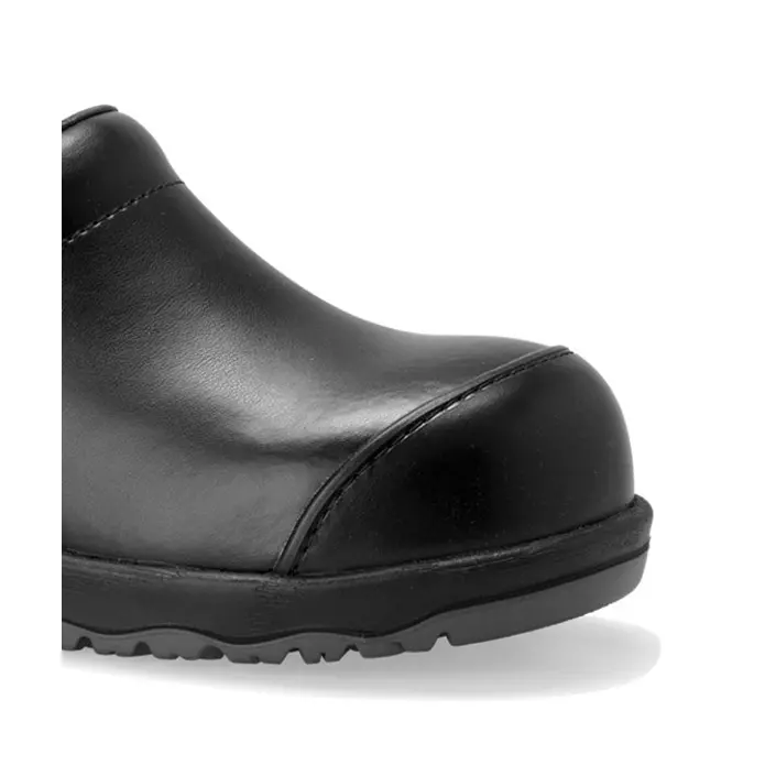 Sanita San Nitril safety clogs with heel cover S2, Black, large image number 1