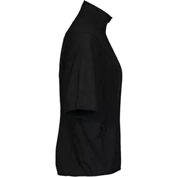 Cutter & Buck La Push women's halfzip short-sleeved windbreaker, Black