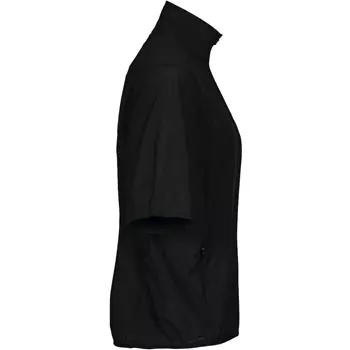 Cutter & Buck La Push women's halfzip short-sleeved windbreaker, Black