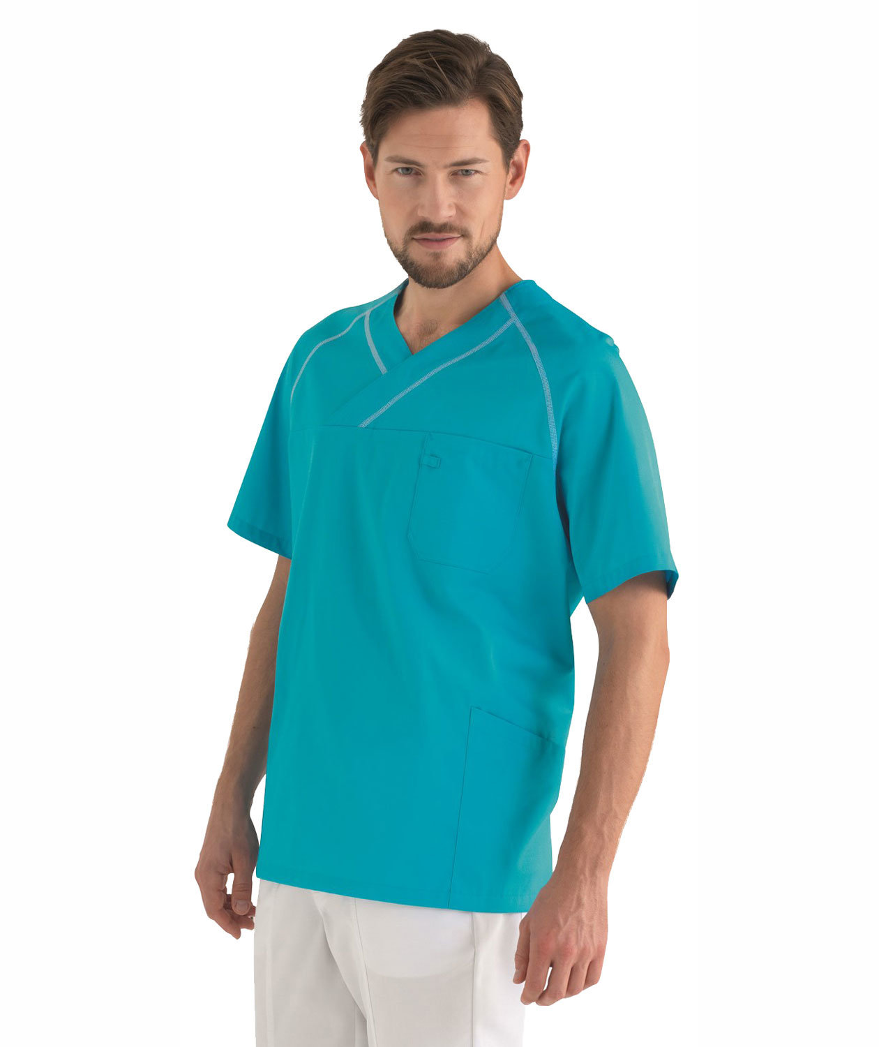Kentaur  smock, Turquoise, large image number 1