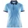Craft Noble pique women's polo shirt, Aqua Blue, Aqua Blue, swatch