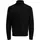 Jack & Jones JJROY rullekrave striktrøje, Black, Black, swatch