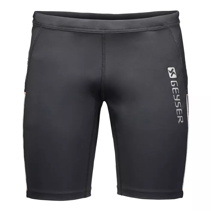 GEYSER  running shorts, Black, large image number 0