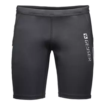 GEYSER  running shorts, Black