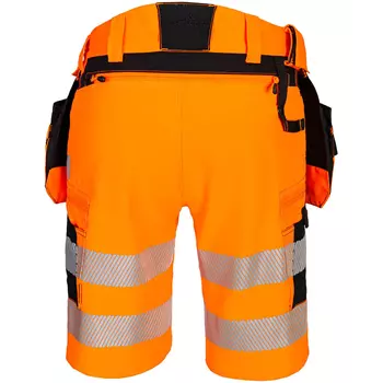 Portwest DX4 craftsman shorts full stretch, Hi-Vis Orange/Black