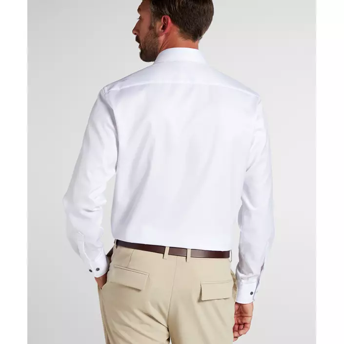 Eterna Cover Modern fit Hemd mit Kontrastfarben, White, large image number 2