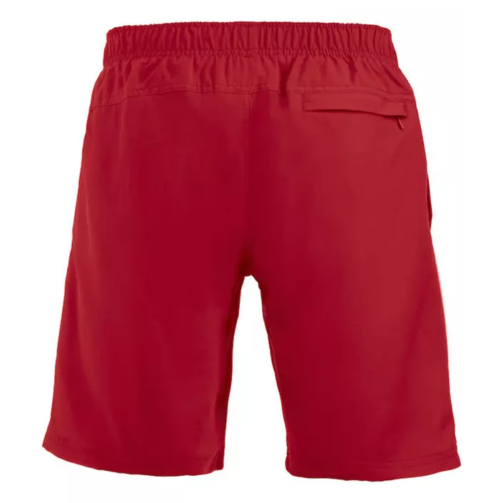 Clique Hollis sport shorts, Red/White, large image number 2