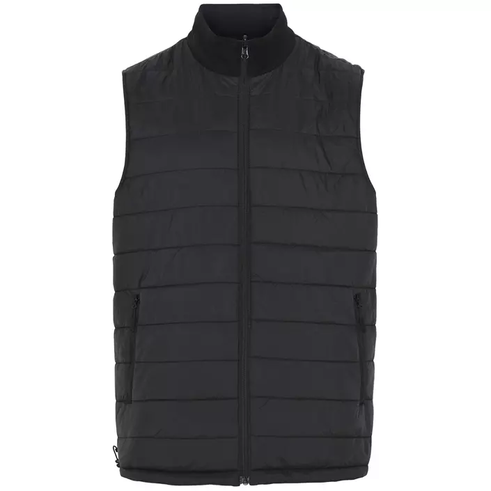 Clipper Paisley vendbar vattert vest, Navy Night Sky, large image number 0