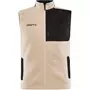 Craft ADV Explore fibre pile vest, Ecru-black