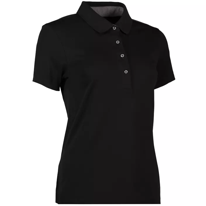 Seven Seas dame Polo T-shirt, Black, large image number 2