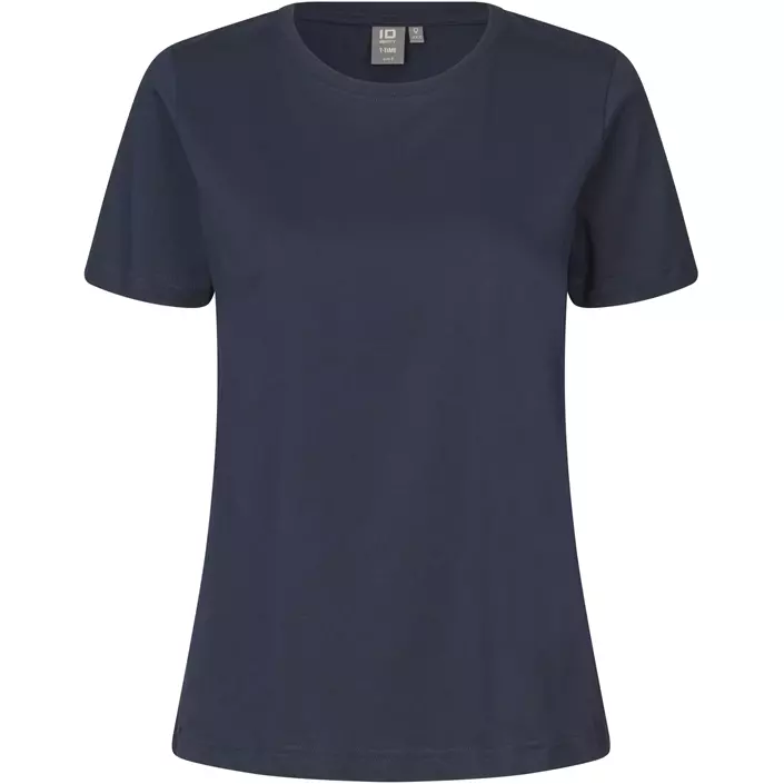 ID T-Time dame T-shirt, Navy, large image number 0