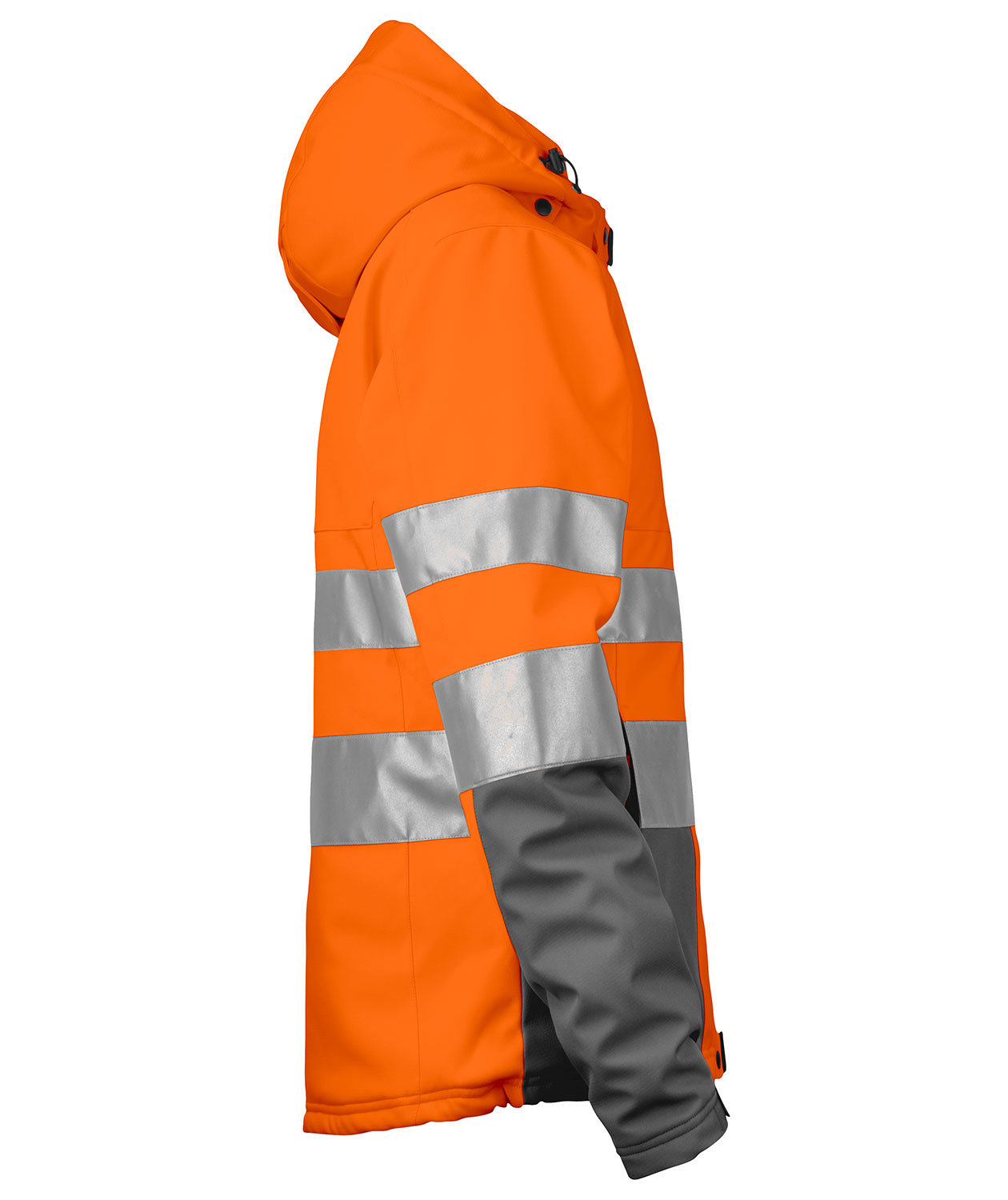 ProJob women's winter jacket 6424, Orange/Grey, large image number 3