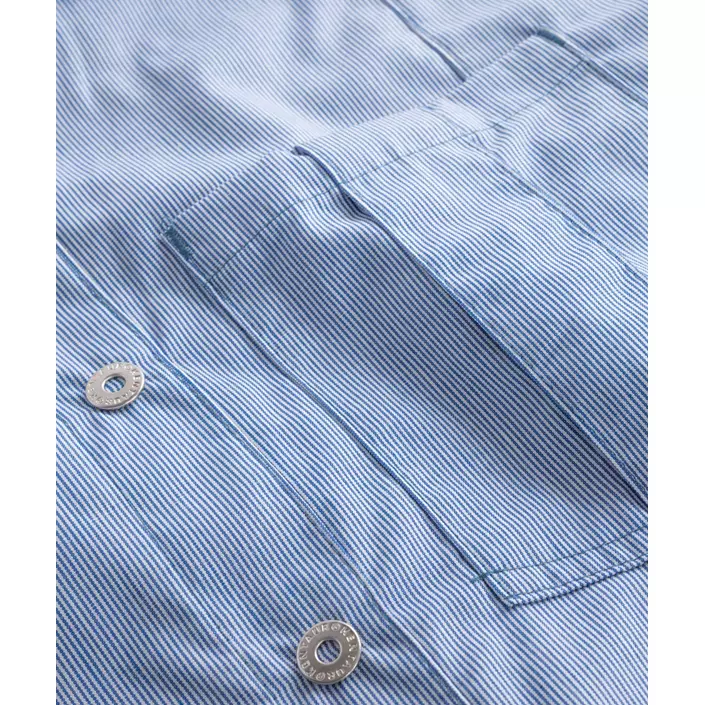 Kentaur kortermet dameskjorte, Blå/Hvit Stripete, large image number 2