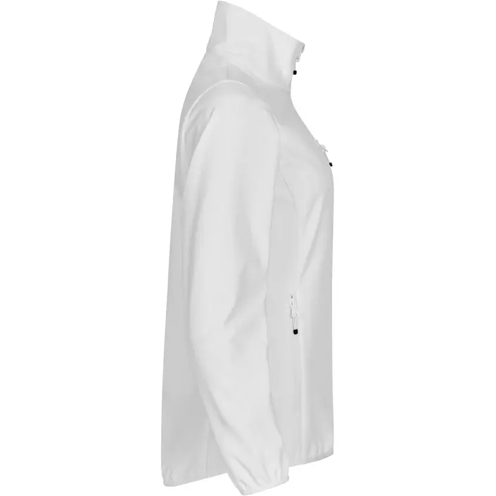 Clique Classic women's softshell jacket, White, large image number 2
