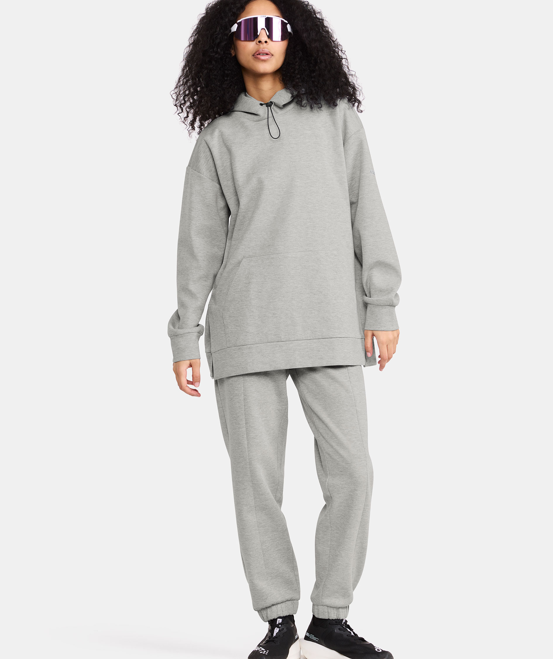 Craft ADV Join women's hoodie, Grey melange