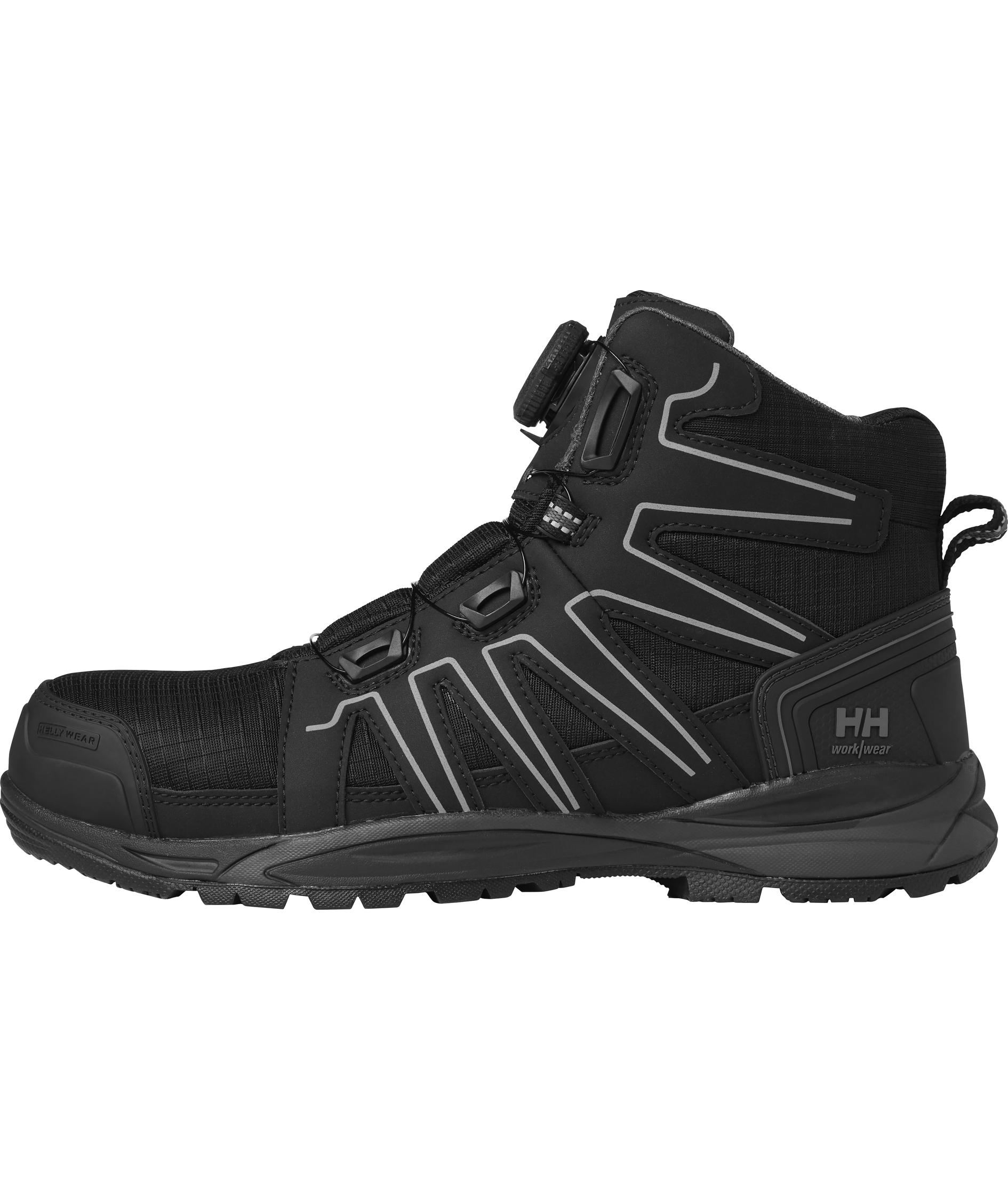 Helly&nbsp;Hansen&nbsp;Manchester Mid Boa safety boots S3, Black, large image number 2
