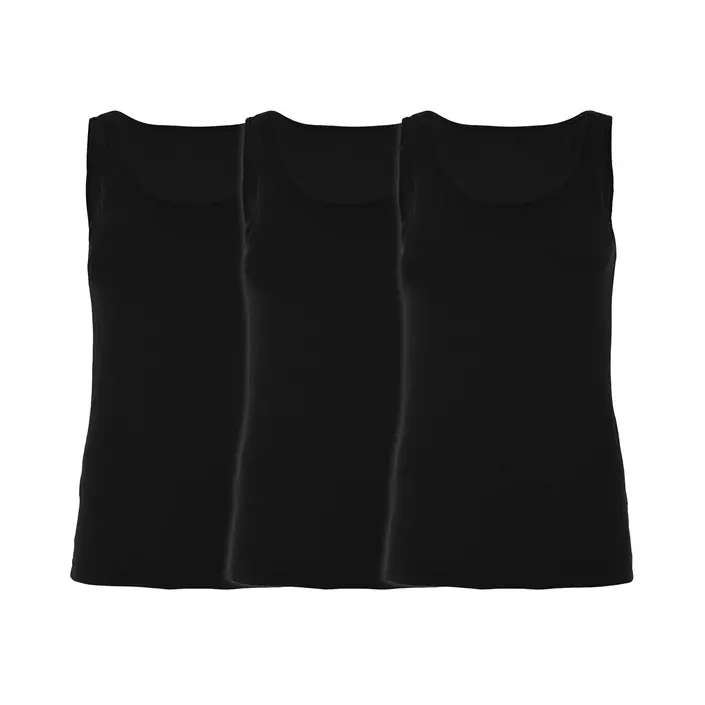 Decoy 3-pack women's singlet, Black, large image number 4