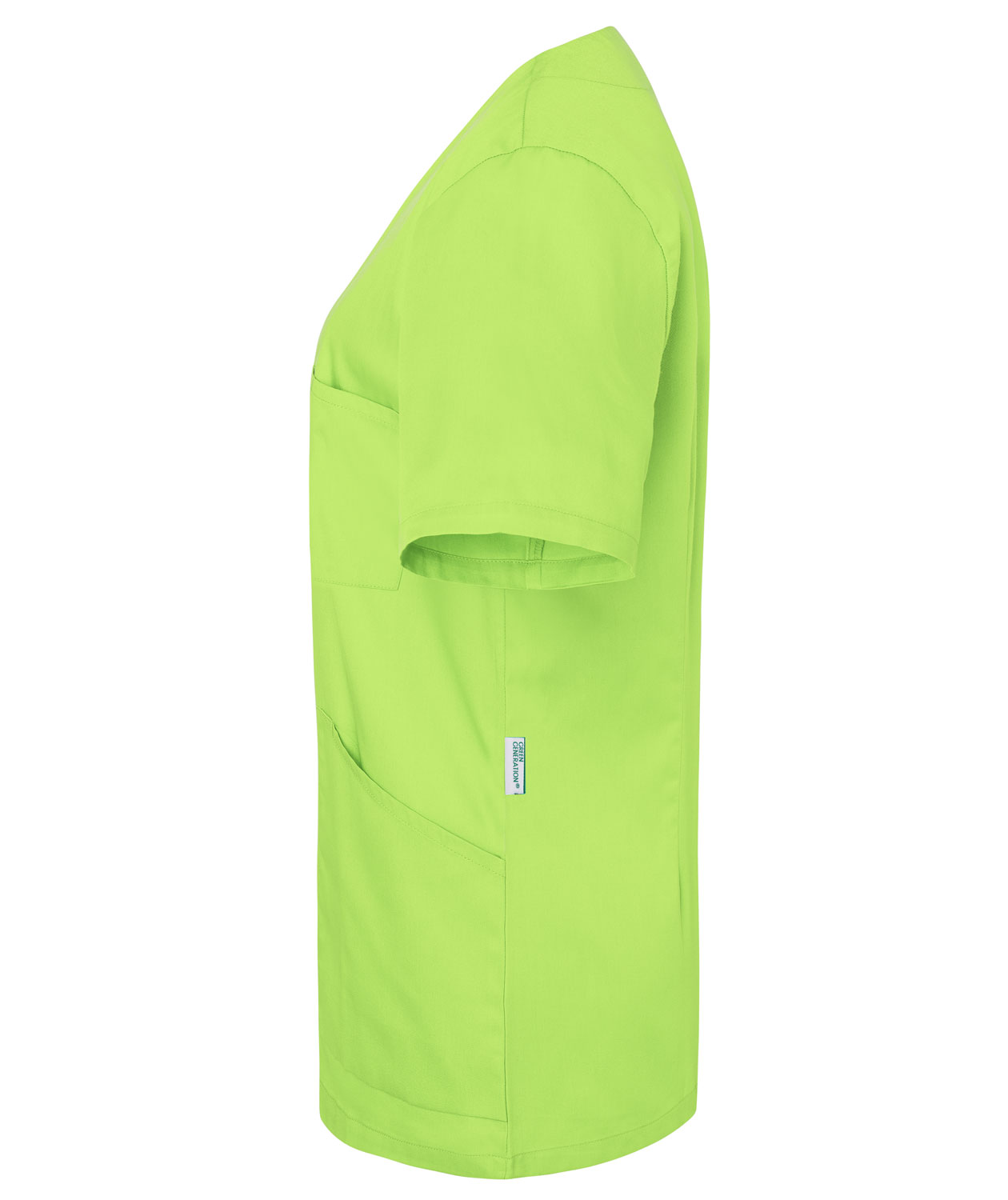 Karlowsky Essential kort&auml;rmad tunika dam, Kiwi, large image number 2