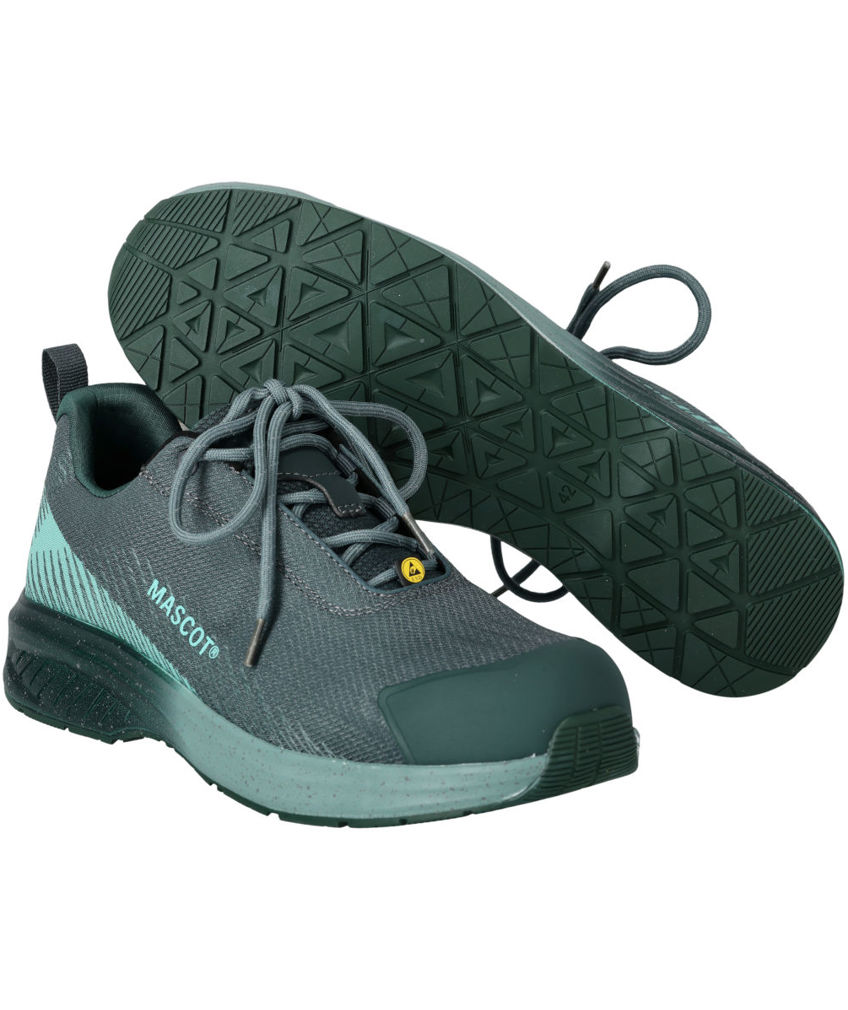 Mascot Customized women's safety shoes S1PS, Forest Green, Forest Green, swatch
